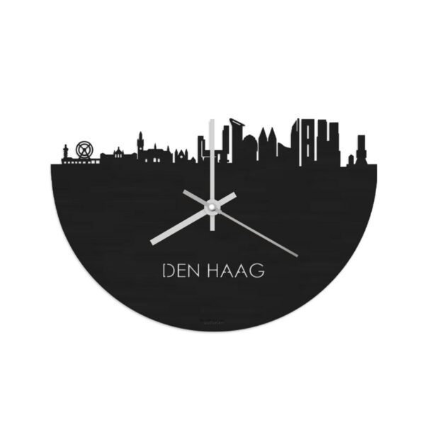 Klok Den Haag zwart