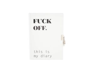 Dagboek met slot Fuck off
