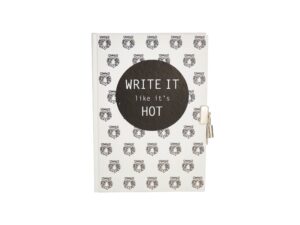 Dagboek met slot Write it Hot