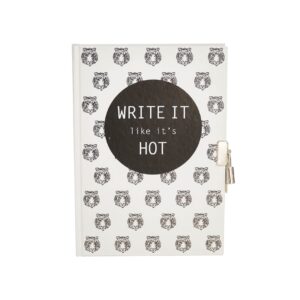 Dagboek met slot Write it Hot