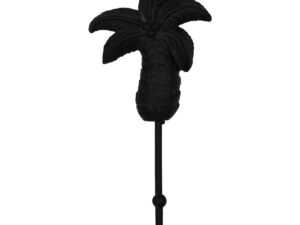 Wandhaak palmboom zwart