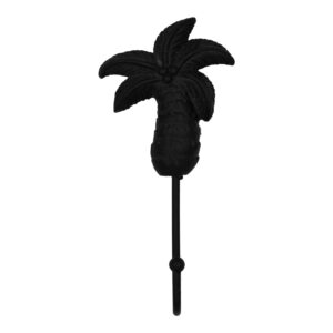Wandhaak palmboom zwart