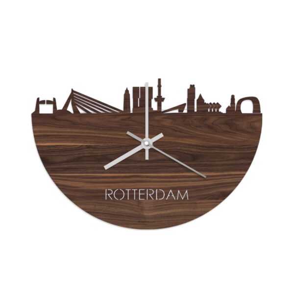 Klok Rotterdam notenhout