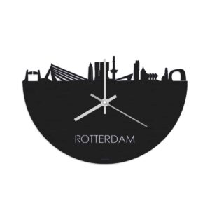 Klok Rotterdam zwart