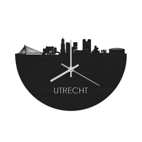 Klok Utrecht zwart