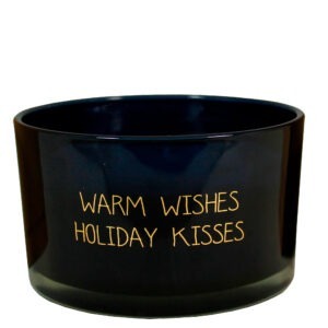 geurkaars warm wishes holiday kisses