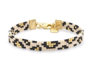 Simplicity Leopard armband goud