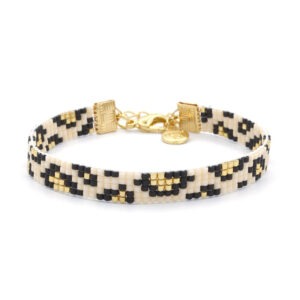 Simplicity Leopard armband goud