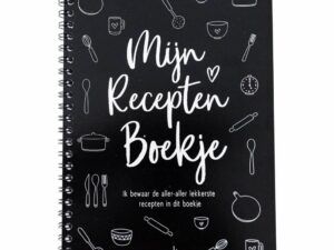 Mijn receptenboekje invulboek