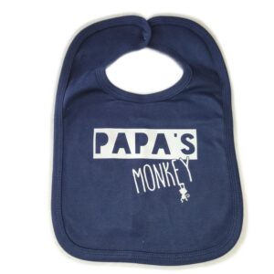 Slabber Papa's Monkey donkerblauw
