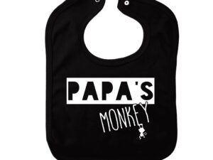 Slabber Papa's Monkey zwart