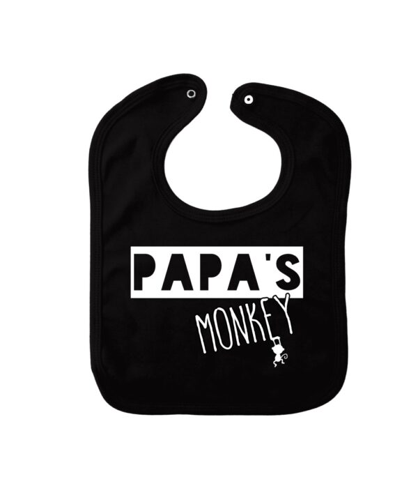 Slabber Papa's Monkey zwart
