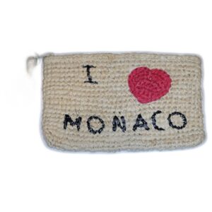 I Love Monaco clutch