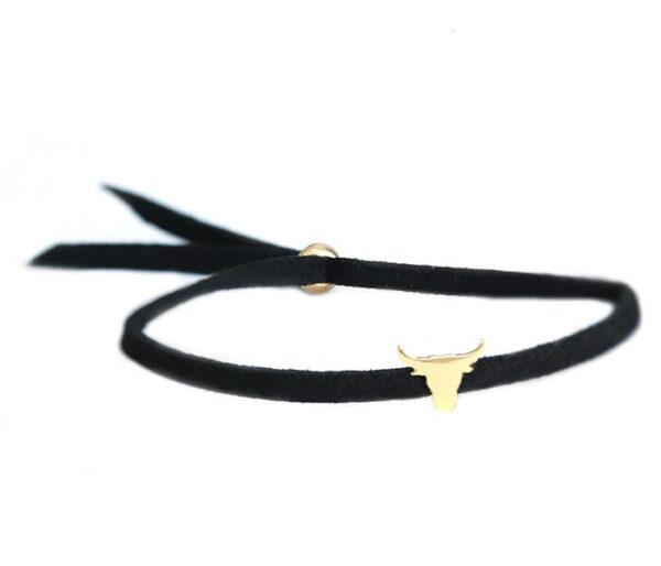 Buffalo armband (black gold)