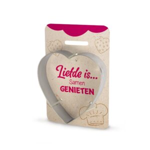 Liefde is koekvormpje