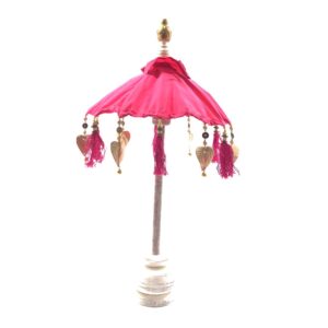 Bali tafelparasol (fuchsia)