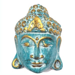 Buddhamasker (blauw)