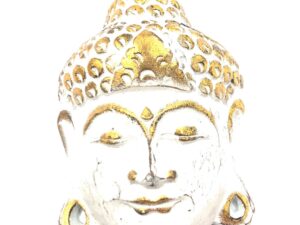 Buddhamasker (wit)