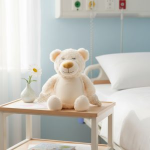 Beschermende beer knuffel sfeerbeeld