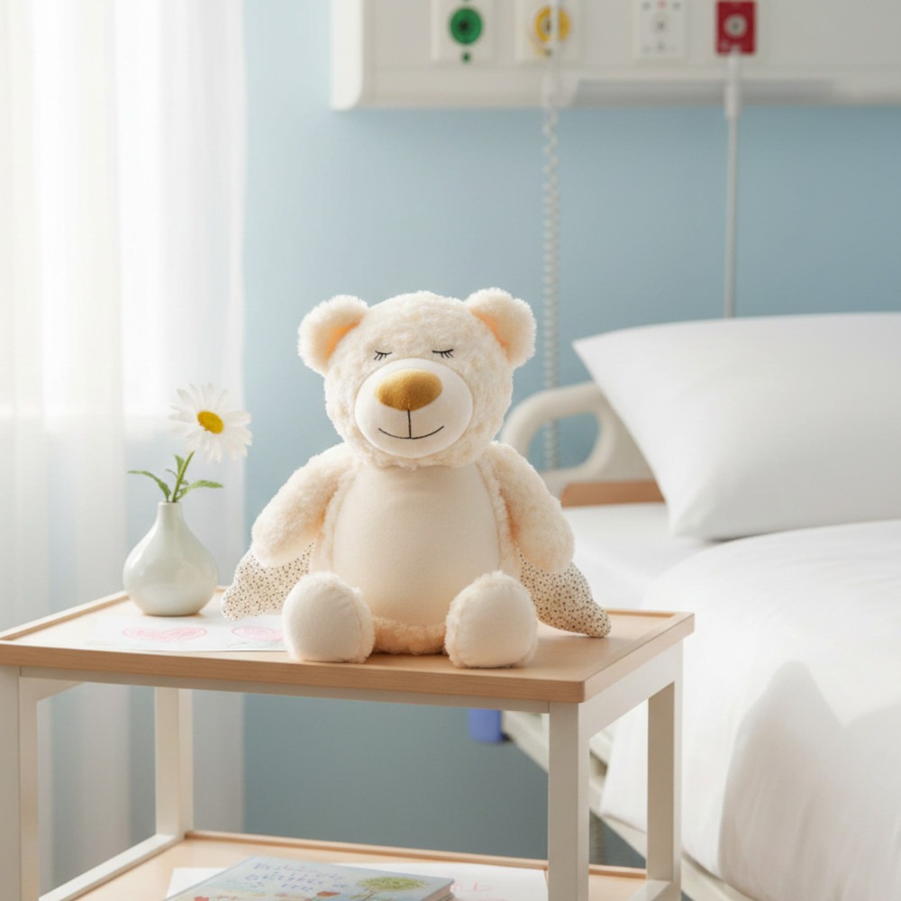 Beschermende beer knuffel 2 Beschermende beer knuffel sfeerbeeld