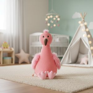 flamingo knuffel sfeerbeeld
