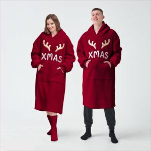 X-mas hoodie (rood)