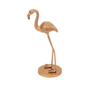 Flamingo beeldje (goud)