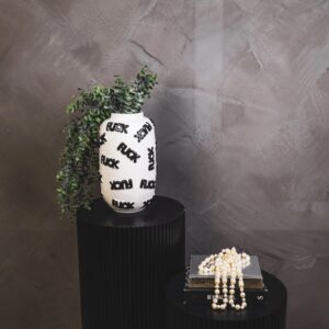 Fuck vaas (wit/zwart) Fuck vaas (wit/zwart)