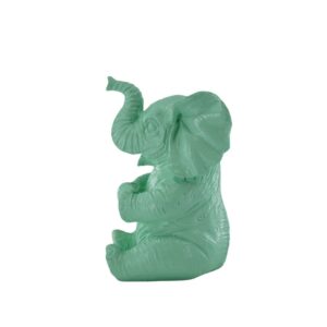 Olifant beeldje (mintgroen)