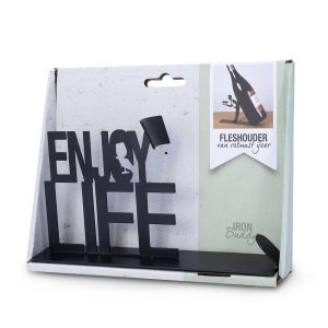 Enjoy life wijnhouder