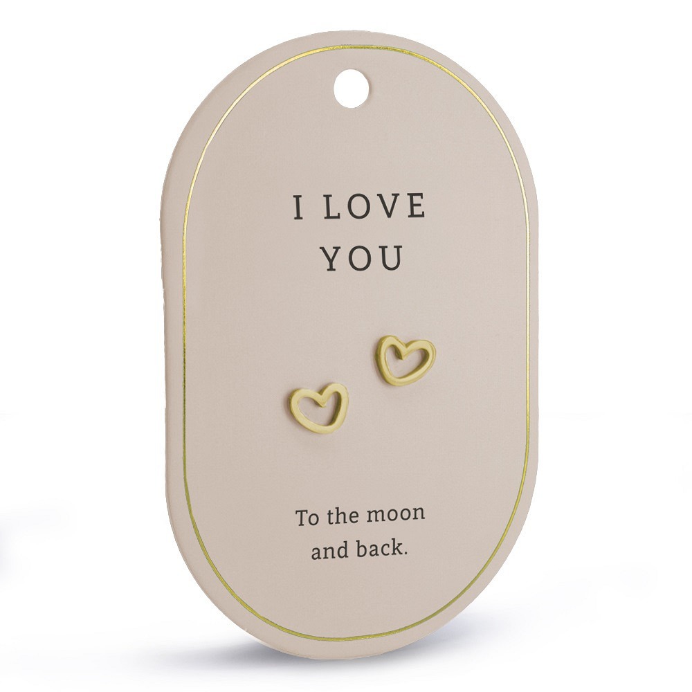 I love you hartoorbellen (goud) 1 I love you hartoorbellen (goud)