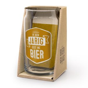 Jarig bierglas