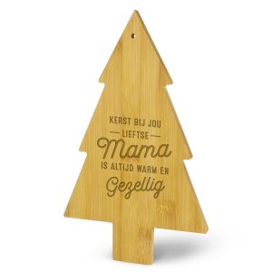 Mama kerstborrelplankje