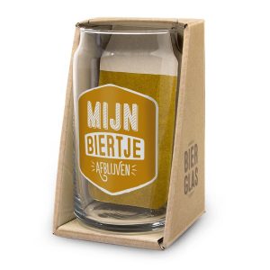 Mijn bier bierglas