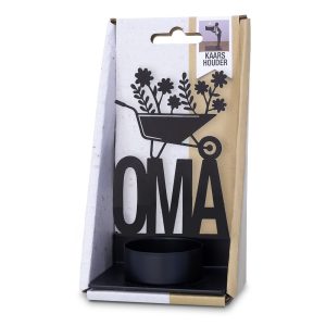 Oma waxinelichthouder