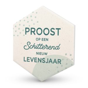 Proost keramieken onderzetter