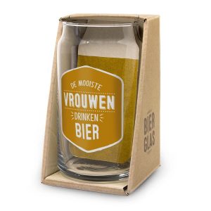 Vrouwen bierglas