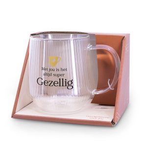 Gezellig theeglas
