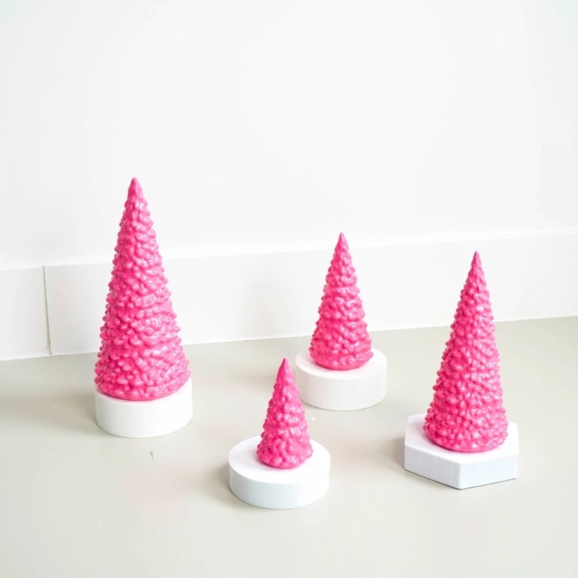 Kerstboom beeldje (keramiek) 4 Kerstboom beeldje (keramiek)