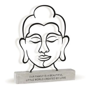 Our Family metal art deco