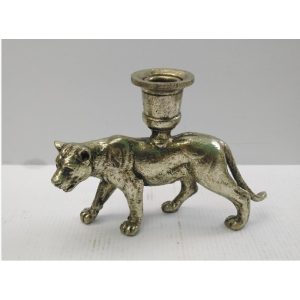 Panter kandelaar (brons)