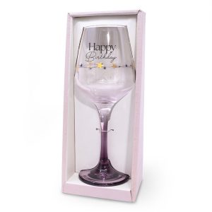 Happy Birthday wijnglas