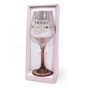 Moeder wijnglas