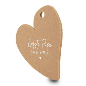 Papa vilten viltje (hart)