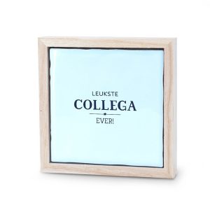 Collega decoratietegeltje