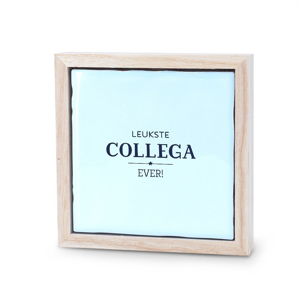 Collega decoratietegeltje 1 Collega decoratietegeltje