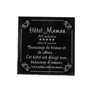 Hôtel Maman decoratietegeltje