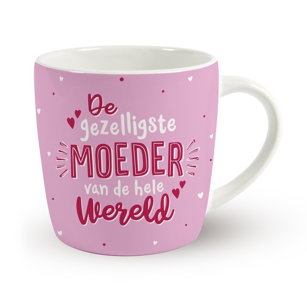 Gezelligste moeder mok 1 Mok gezelligste moeder