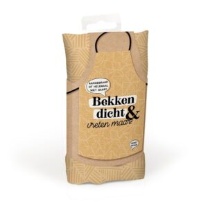 Keukenschort bekken dicht