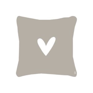 Geniet buitenkussen (beige) achterkant Geniet buitenkussen (beige) achterkant